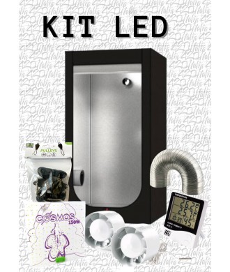 KIT GROWBOX COMPLETO 80x80-LED 240W