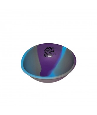 CIOTOLA MISTIERA IN SILICONE ( VIOLA-GRIGIO-CELESTE)