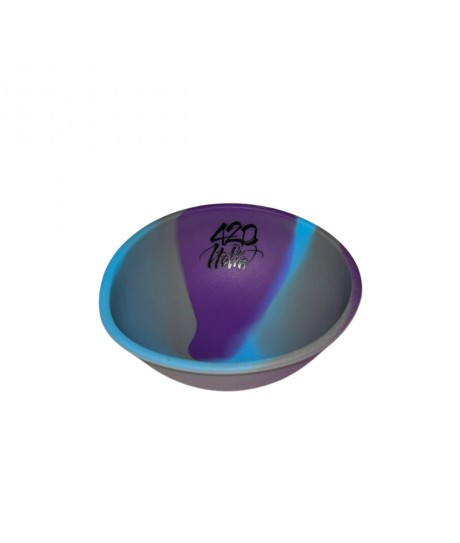 CIOTOLA MISTIERA IN SILICONE ( VIOLA-GRIGIA-CELESTE)